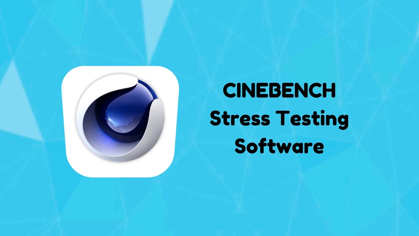 Cinebench test for 3D rendering